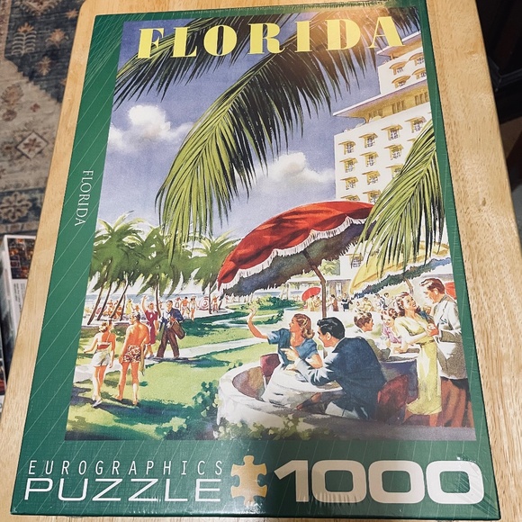 Eurographics Florida 1000 Pcs Puzzle Sealed - Picture 1 of 2